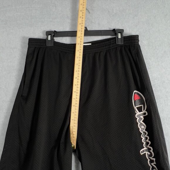 Champion Shorts Authentic Men Sz1 XL Black Gym Active Basketball Shorts Logo - Picture 5 of 11
